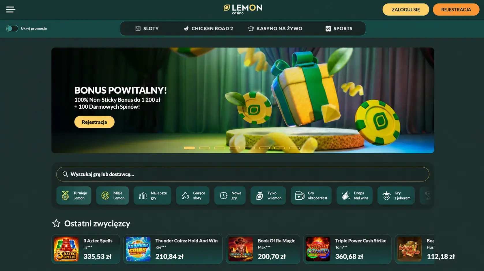 Lemon Casino: interfejs, katalog gier i działanie platformy online Lemon Casino: interfejs, katalog gier i działanie platformy